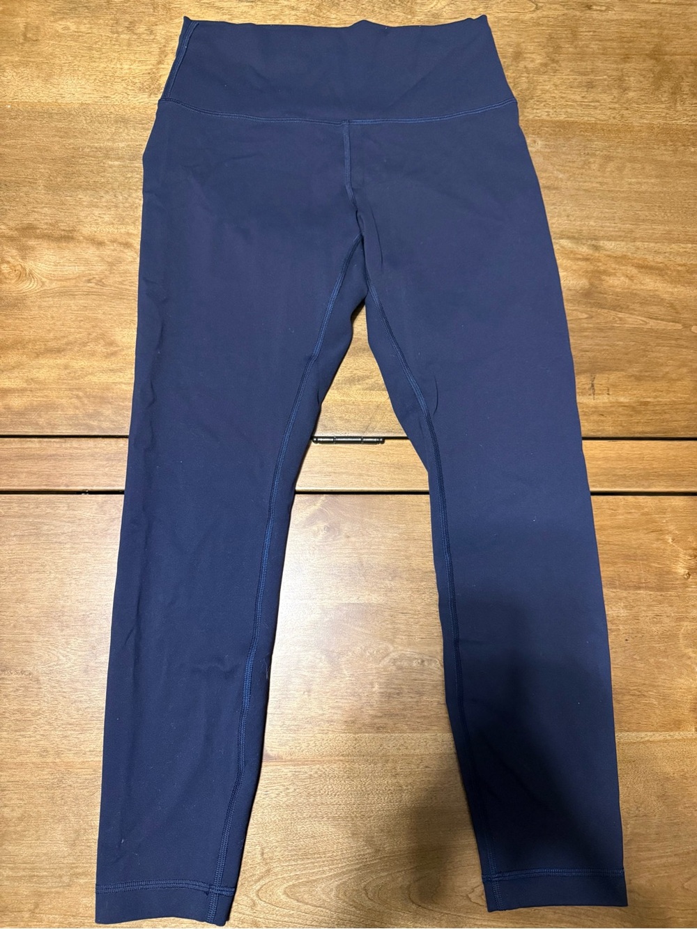 Lululemon Navy Wunder Train Leggings